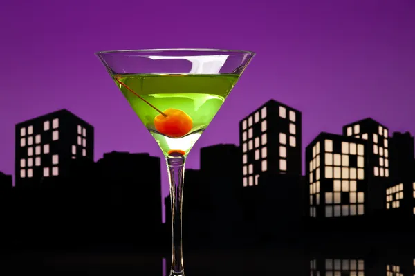 Metropolis Apple Martini — Stock Photo, Image