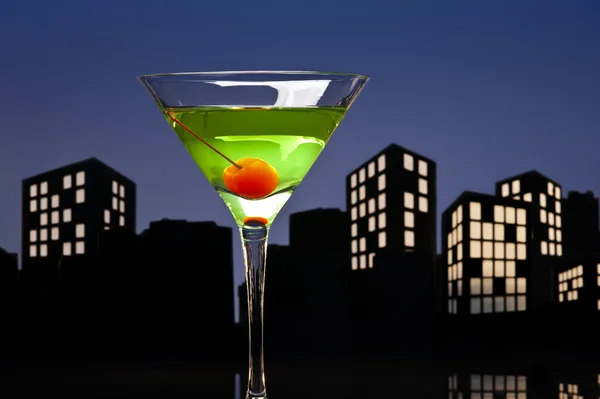 Metropolis Apple Martini — Stock Photo, Image