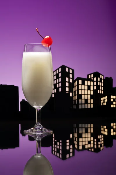 Metropolis Pina colada cocktail — Stock Photo, Image