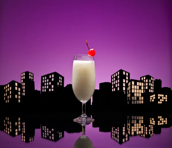 Metropolis Pina colada cocktail — Stock Photo, Image