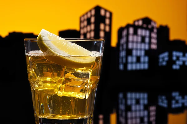 Кислый коктейль Metropolis Whisky — стоковое фото