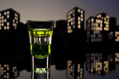 ABC cityscape ortamda ateş