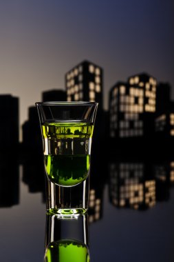 ABC cityscape ortamda ateş