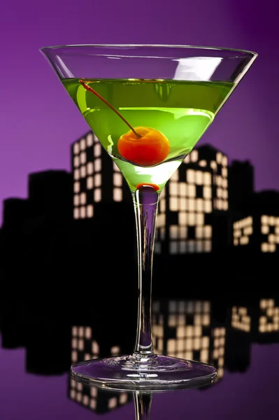 Metrópolis Apple Martini — Foto de Stock