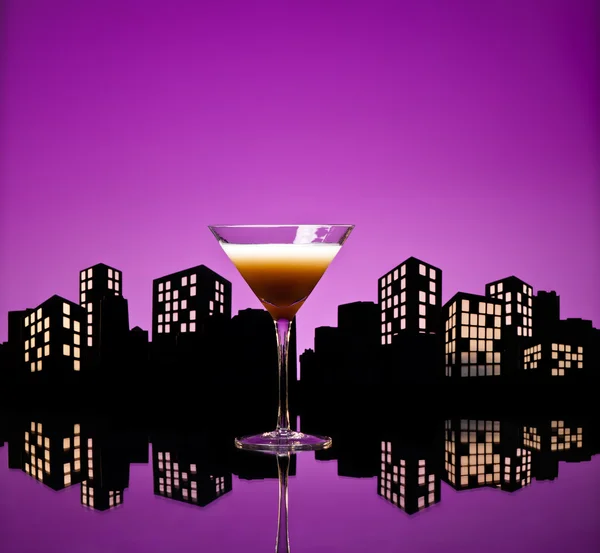 Metropole Kaffee-Martini-Cocktail — Stockfoto