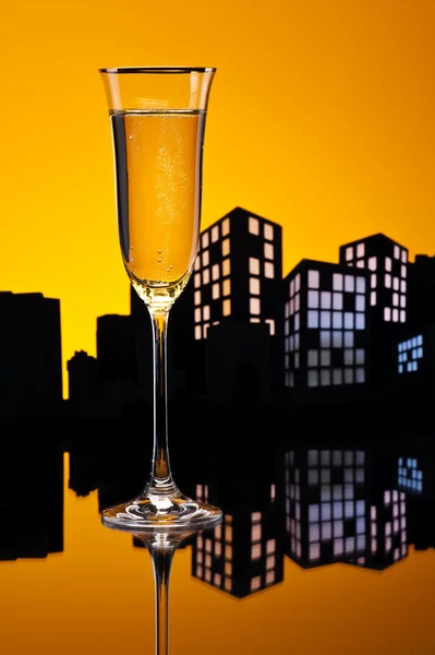 Metropolis Champagne cocktail — Stockfoto