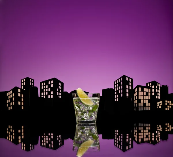 Metropolis Mojito cocktail — Stockfoto