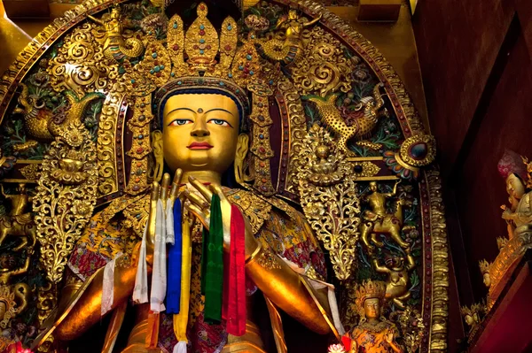 Boudhanath temple Buddha in the Kathmandu valley — Stock Photo, Image