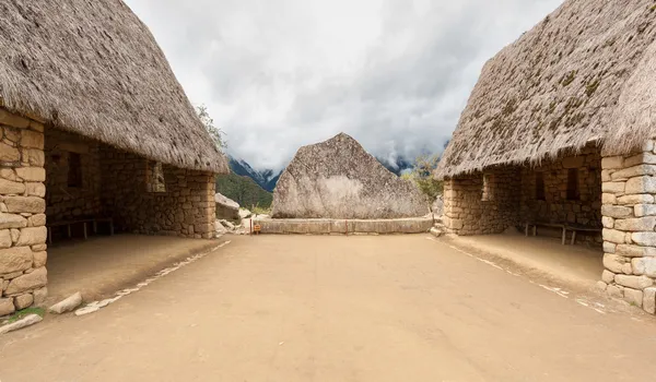 Ceremoniální rock machu Picchu — Stock fotografie