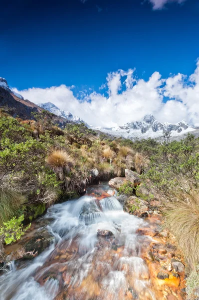 Vista su Paso Punta Union a 4750m — Foto Stock