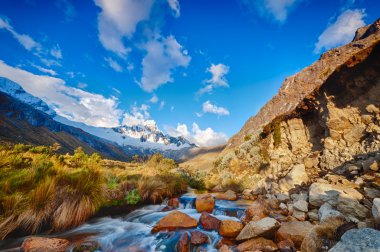 4750m paso punta Birliği'nin görünümü