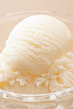 Vanilyalı dondurma.