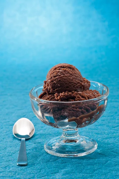 Chocolade-ijs — Stockfoto
