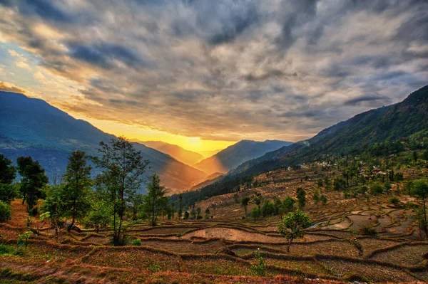 Vale Kalinchok Kathmandu Nepal — Fotografia de Stock