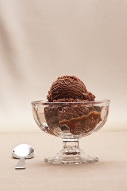 çikolatalı dondurma.