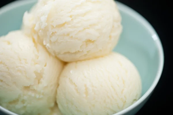 Copa de helado de vainilla — Foto de Stock