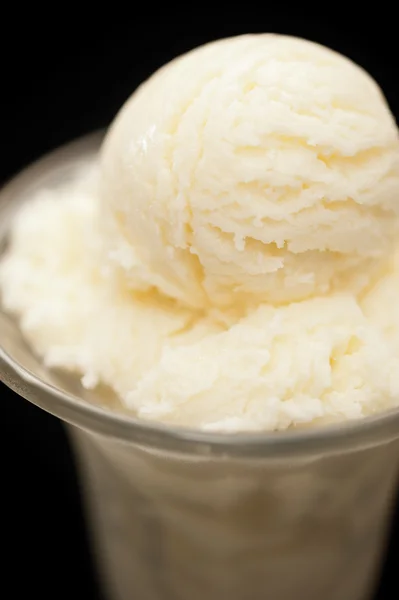 Vanilla ice cream — Stock Photo, Image