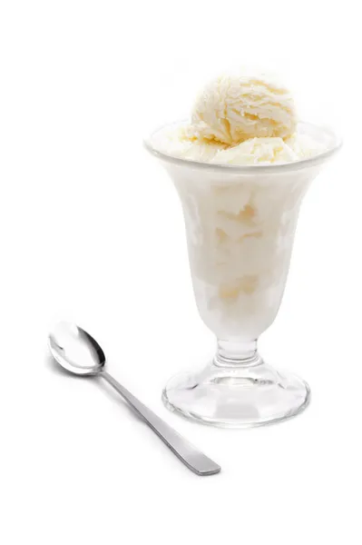 Vanilyalı dondurma.