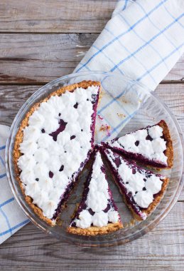 Üç kamış çilekli tart damalı havlu kırsalı..