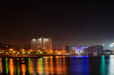 Novorossiysk Rus Federasyonu - 20 Haziran 2016 Rus Güney Denizi limanı Novorossiysk.