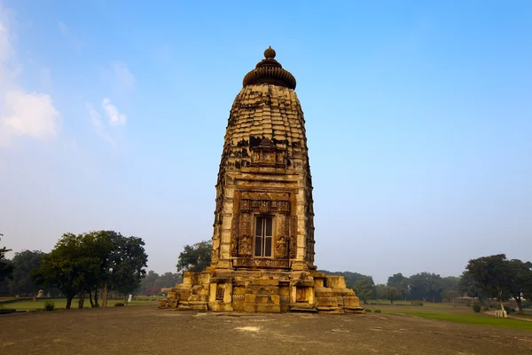 Храм в Кхаджурахо, Индия — стоковое фото