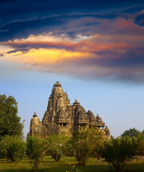 Tempio a Khajuraho, India — Foto Stock