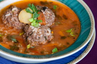 Köfteli çorba.