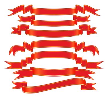 vektörel banner ile altın sınırı ayarla