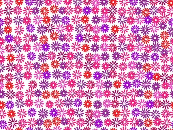 Fondo floral sin costuras — Vector de stock