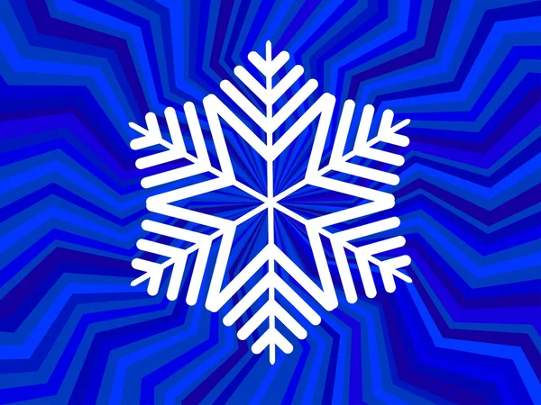 冬のベクトルの背景 — ストックベクタ