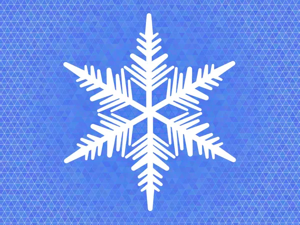 Vector winter achtergrond — Stockvector