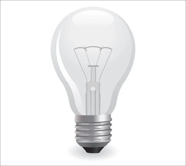 Електрична лампа розжарювання — стоковий вектор