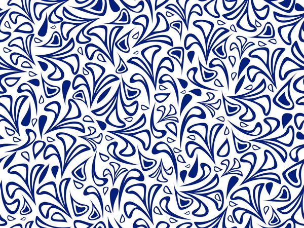 Azul abstrato sobre fundo branco —  Vetores de Stock