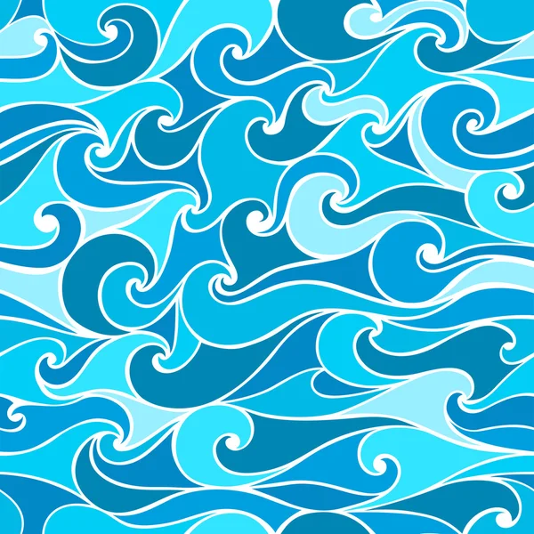 Stylized wave — Stock Vector