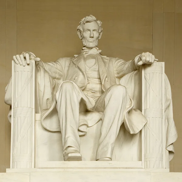 リンカーンの彫像 — ストック写真