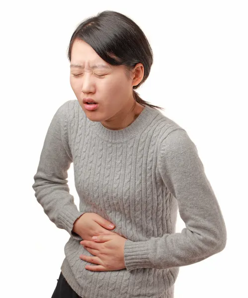 Stomach pain — Stock Photo, Image