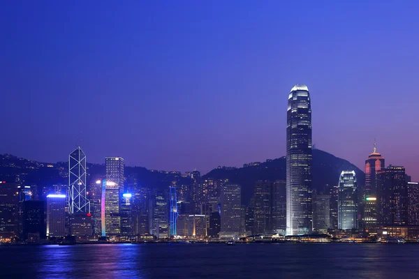 Hong Kong yö — kuvapankkivalokuva