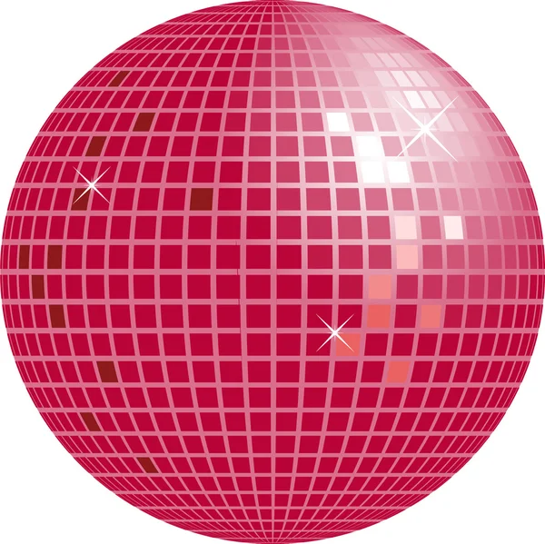 Globo disco brillante — Vector de stock