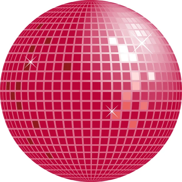 Brilhante disco globo — Vetor de Stock