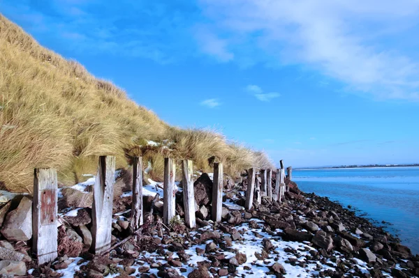 Freezing erosion protection in ireland — Stock Photo, Image