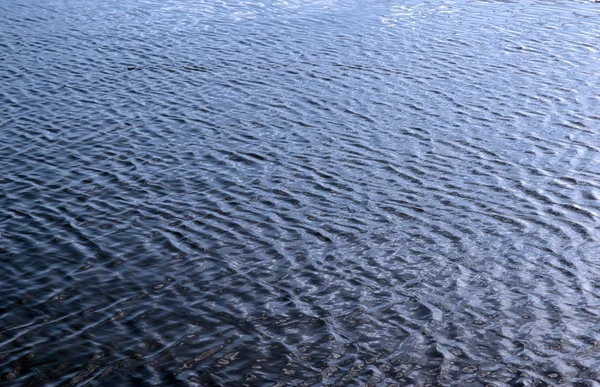 Rippled water surface with a pattern — Stock Photo, Image