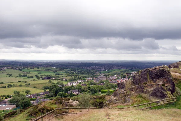 Englisch cheshire landscape view — Stockfoto