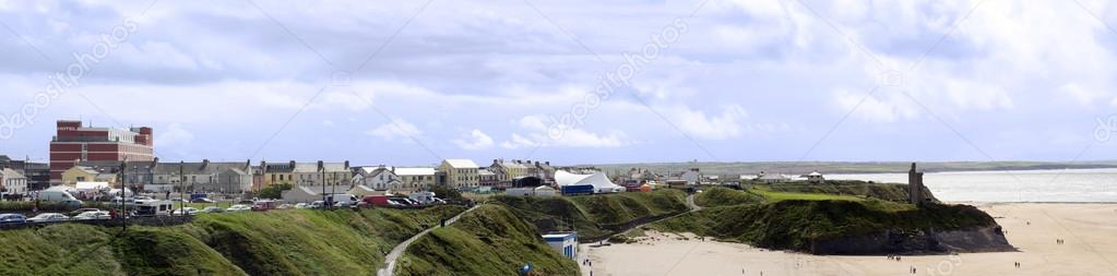 ballybunion town and beach during festval