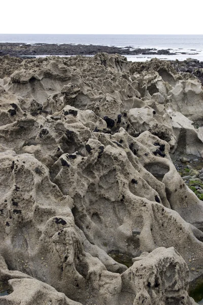 Beach rock formation — Stock Photo, Image