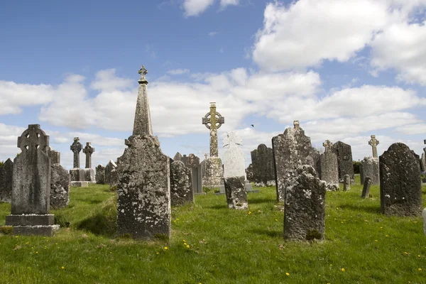 Old ancient Celtic graveyard — Stock Photo, Image