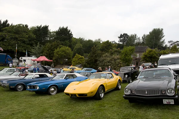 At a vintage car rally in Ireland — Stock Photo, Image