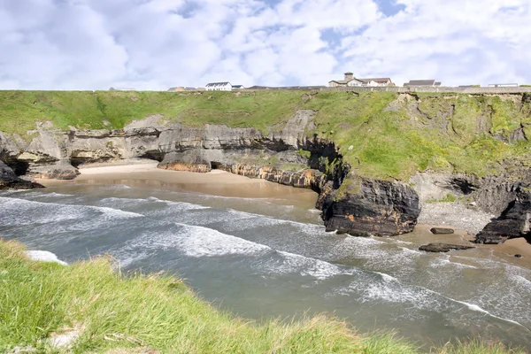 The nuns beach and convent — Stock Photo, Image