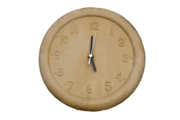 Cutout clock face — Stock Photo, Image