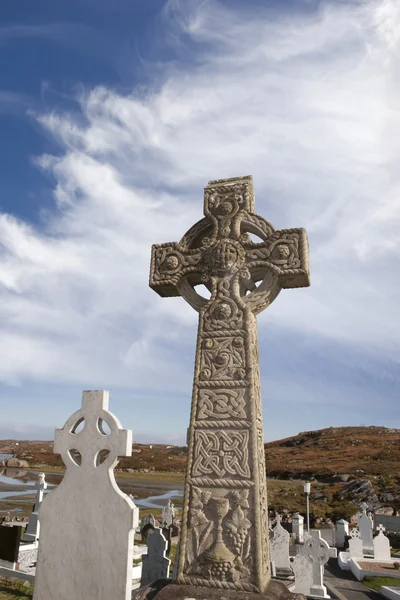 Cimitero nella contea di Kincasslagh Donegal — Foto Stock