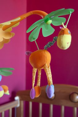Mobil Oyuncak bebek beşik için